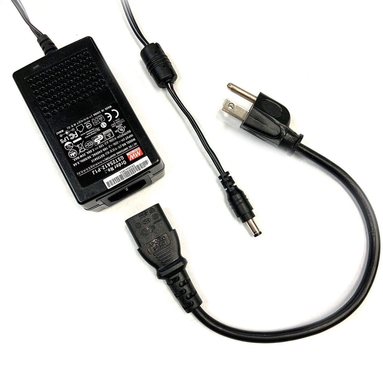 AC Adapter & Power Cord (US)